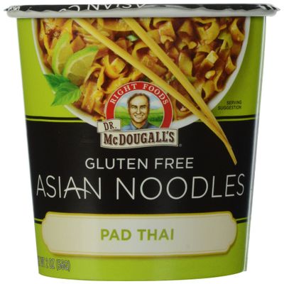 Dr. McDougall's Right Foods Asian Entree, Pad Thai Noodle, 2-Ounce Packages (Pack of 6)