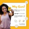 RUN GUM Fruit Energy Chewing Gum 50mg Caffeine Taurine & B-Vitamins Per Piece, 24 Pieces (Pack of 12) Sugar Free, Zero Calorie, No Aspartame, and Gluten Free view 4