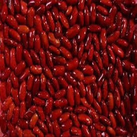 BULK BEANS BEAN KIDNEY DARK RED ORG, 25 LB