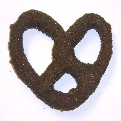 Scott's Cakes Milk Chocolate Covered Pretzels with Brown Sugar in a 1 Pound Plastic Deli Container
