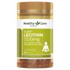 Healthy Care Lecithin 1200mg 100caps view 1
