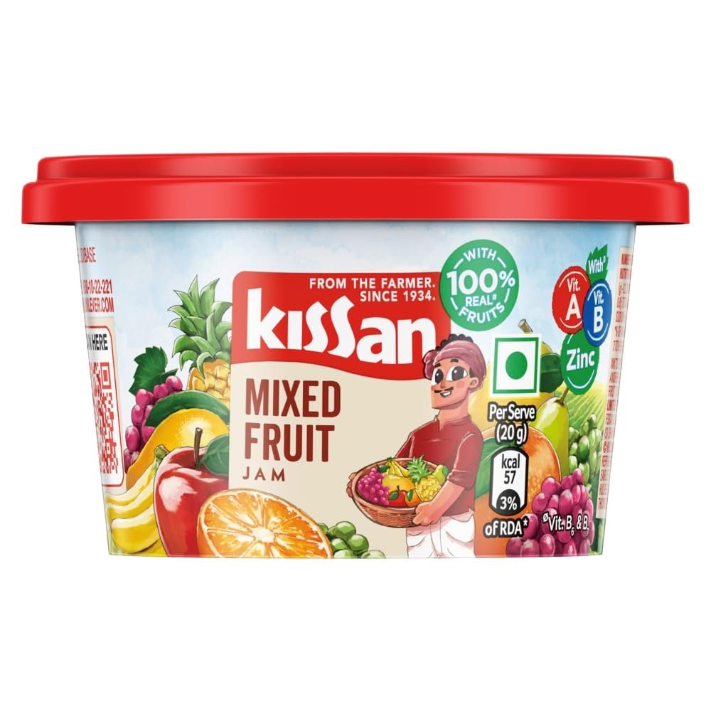 Kissan Mixed Fruit Jam Tub 100g
