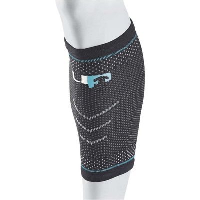 Ultimate Performance Ultimate Compression Elastic Calf and Shin Support, Large, Black/Blue