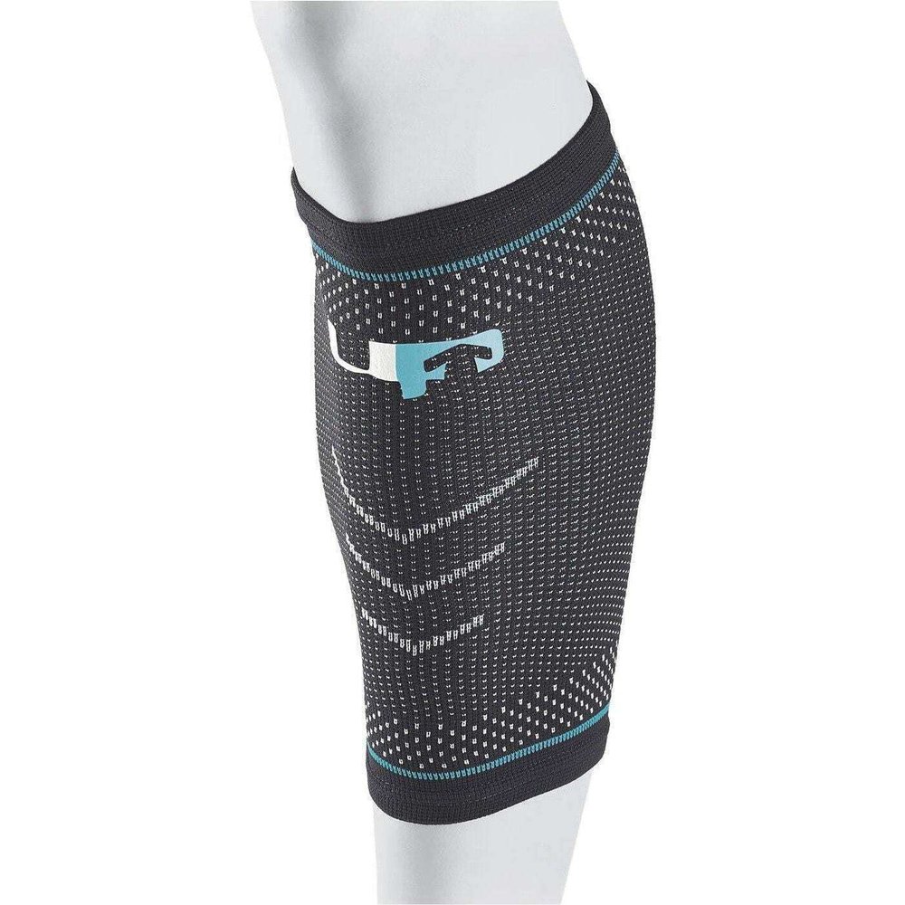 Ultimate Performance Ultimate Compression Elastic Calf and Shin Support, Large, Black/Blue