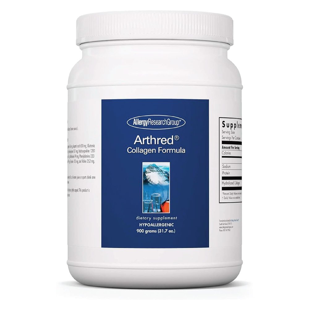 Allergy Research Group Collagen Powder for Men & Women - Collagen Peptides, Arthred Supplement, Bovine Sourced, Arthred Powder, Collagen Formula, Hydrolyzed Collagen - 31.7 Oz