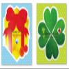 A.P.J. Window Opening Mini Colored Paper Gift 1000060147 view 4