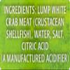Crown Prince Natural Fancy White-Lump Crab Meat, 6-Ounce Cans (Pack of 2) view 3