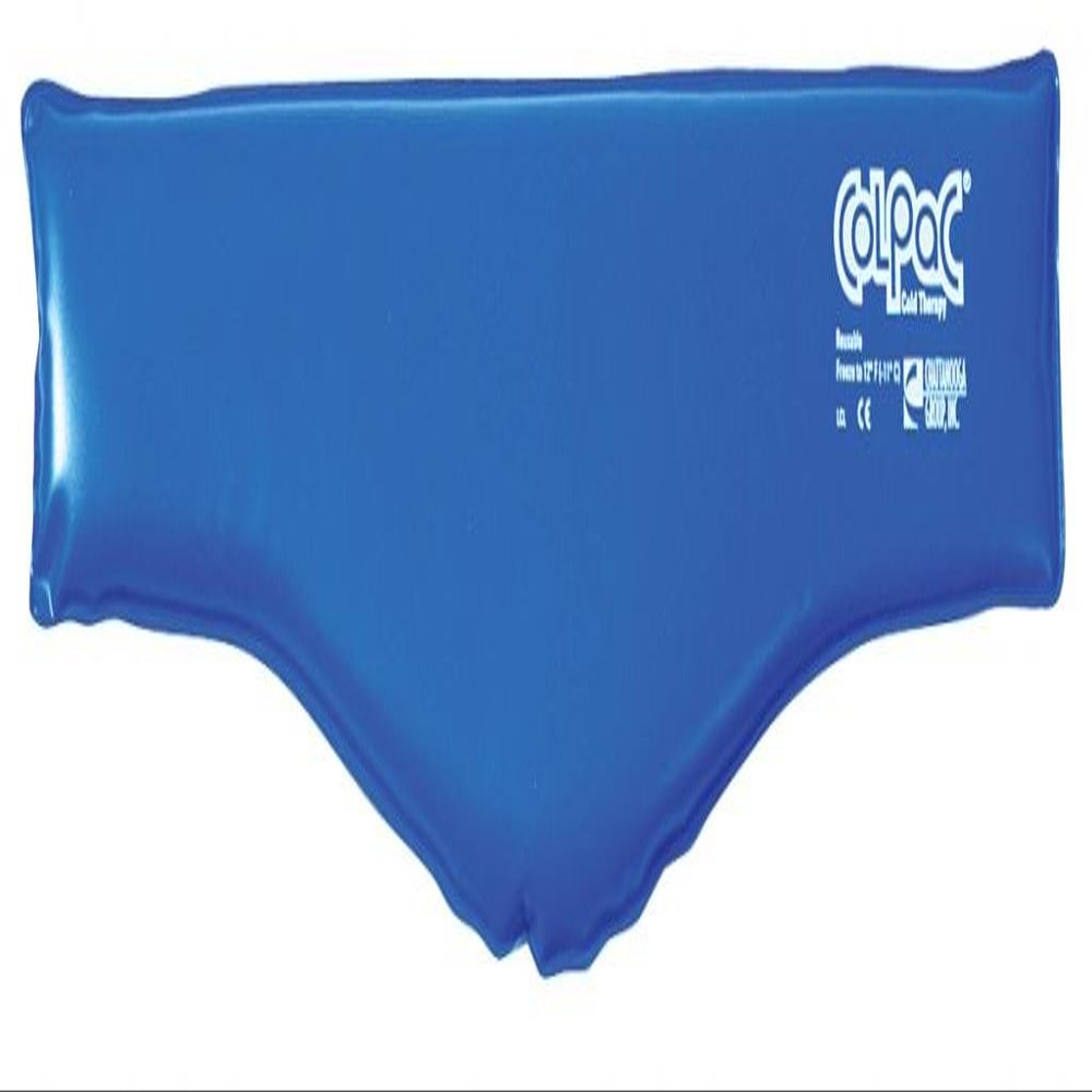 ColPaC_ Blue Vinyl Cold Pack - neck contour, 23 inch long, case of 12