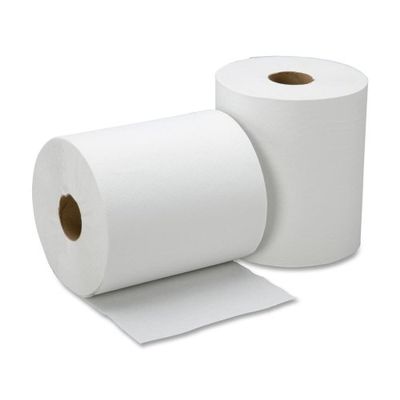 SKILCRAFT Paper Towel, Hardwound,Nonperforation,8"x600',12/BX,White