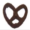 Scott's Cakes Dark Chocolate Covered Pretzels with Brown Sugar in a 1 Pound Plastic Deli Container view 1