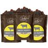 Jerky.com All Natural Ghost Pepper Beef Jerky - Extra Spicy, High Protein Snack - No Added Preservatives, No MSG or Nitrates, 100% Lean Beef Spicy Jerky, Christmas Snacks for Men (2.5 Ounce, Pack of 3) view 1