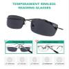 Eyekepper Titanium Rimless Reading Sunglasses Sunshine Readers Men view 3
