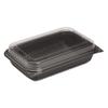Dart 919017-PM94 Hinged Carryout Container with Black Base - 100 / CS view 1