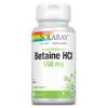 Solaray Betaine HCL with Pepsin, High Potency Hydrochloric Acid Formula, Healthy Digestion Supplement, Digestive Enzymes for Gut Health Support, 60-Day Guarantee, 250 Servings, 250 VegCaps view 1