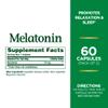 Melatonin by Nature's Bounty, 60 Count (Pack of 2) view 2