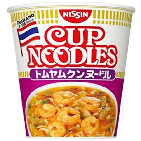 75gX12 pieces Nissin Cup Noodle Tom Yum Goong noodle