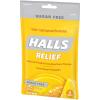 HALLS Relief Sugar Free Honey-Lemon Flavor Cough Drops, 1 Bag (25 Total Drops) view 4