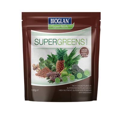 Bioglan Supergreens Cacao Boost