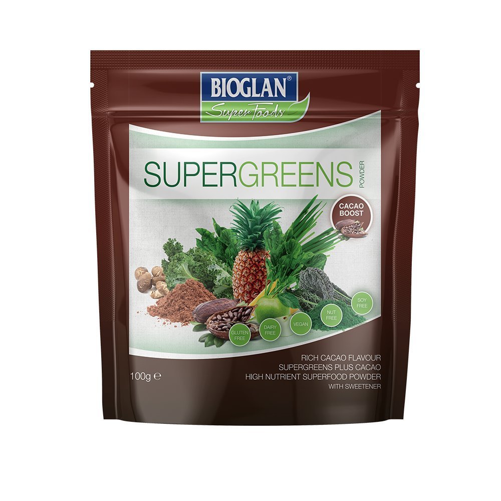 Bioglan Supergreens Cacao Boost