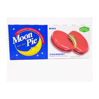 Moon Pie Minis - Strawberry (110 Calories) 6 Ct.