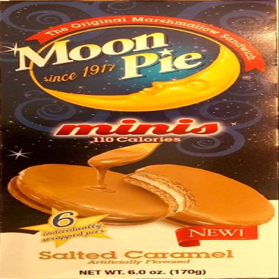 Moon Pie Minis - Salted Caramel (110 Calories) 6 Ct.
