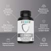 Zhou Selenium - Selenium 200mcg Capsules, Mineral Supplements for Women and Men, Antioxidant, Thyroid, and Cellular Support, Vegan, Pure - 100 Veggie Capsules view 3
