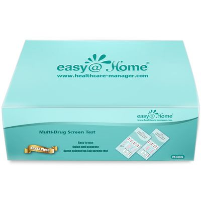 Easy@Home 5 Panel Urine Drug Test Kit - 200 Pack Multi Drug Screening Tests