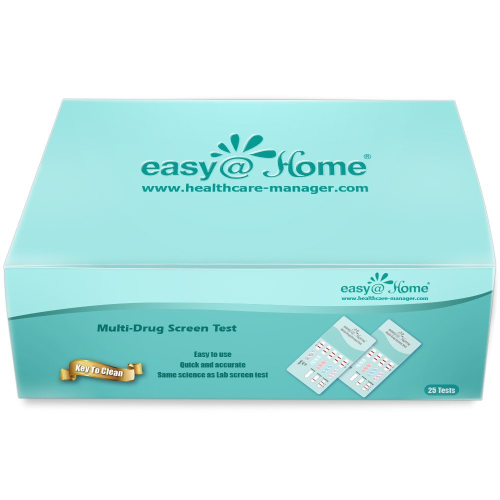 Easy@Home 5 Panel Urine Drug Test Kit - 200 Pack Multi Drug Screening Tests