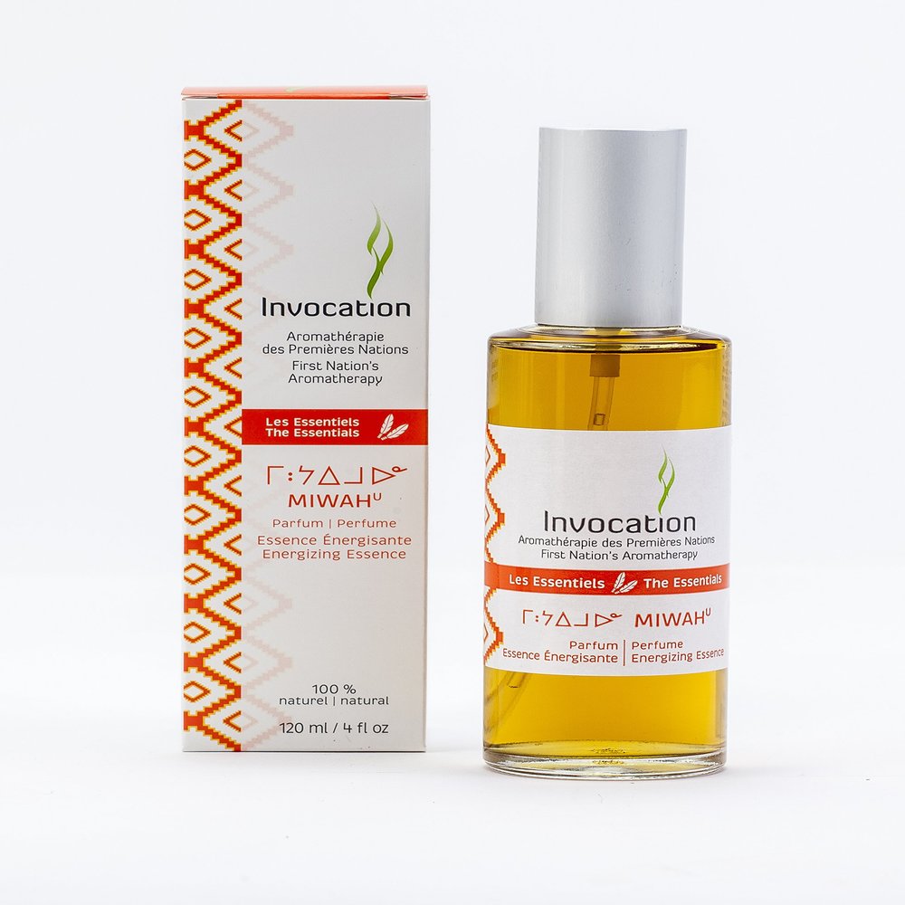 Invocation First Nations Aromatherapy, MIWAHu, 4oz, Calming Native Essence