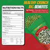 Green Wasabi Peas | 4 Pound Resealable Bag of Hot Wasabi Peas |Healthy and Fresh Pea Snacks | Kosher Friendly | Delicious Gourmet Dried Wasabi Green Peas| We Got Nuts. view 2