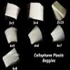 CalCastle Craft 100 Count Rectangular Clear Soft Cellophane Bags with Open Tops 3x3 view 3