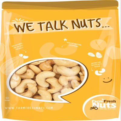 RAW CASHEWS - Premium Taste & Premium Freshness - Crunchy - Naturally Delicious - Healthy - Resealable Bag (5 LB)