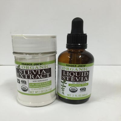 Trader Joe's Organic Stevia Extract & Organic Liquid Stevia