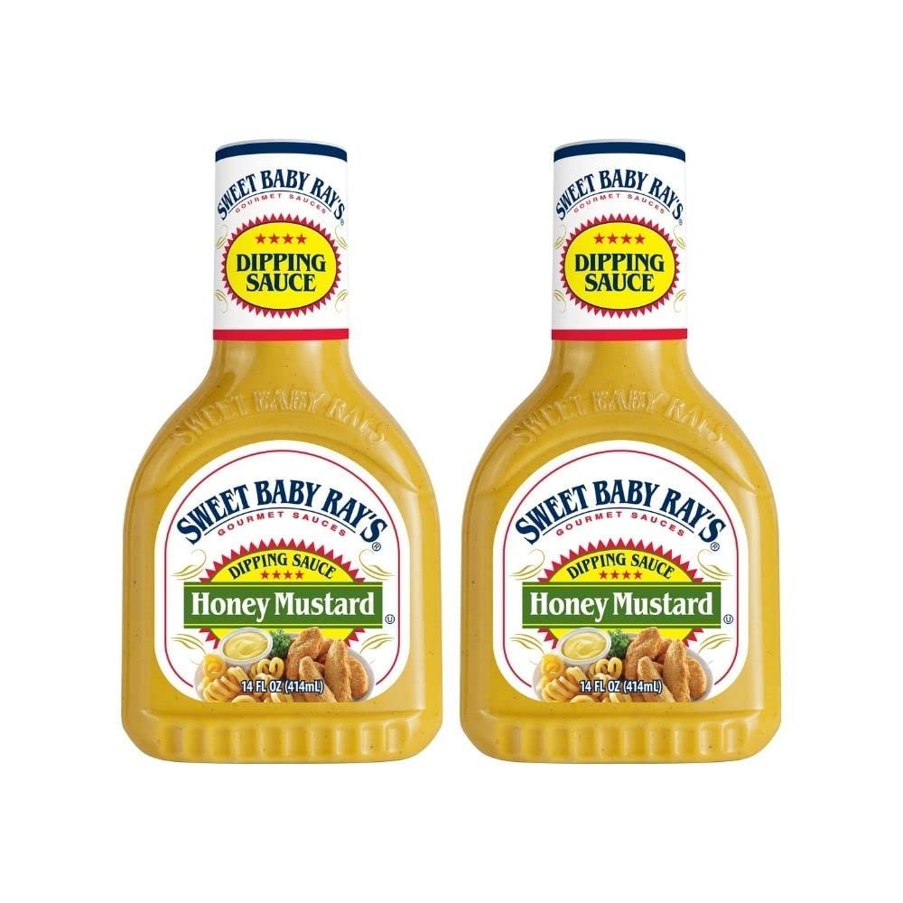 Sweet Baby Ray's Dipping Sauce, Honey Mustard (14 Fl Oz (Pack of 2))