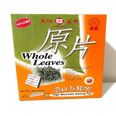 TenRen Whole Leaves High Mountain Oolong Tea 40 tea bags