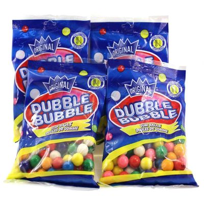 Dubble Bubble Gumball Machine Refill - 5oz (141g) (4 pack) (Canadian)
