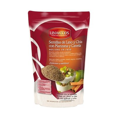Linwoods Milled Flaxseed,Chia,Apple & Cinnamon 200g