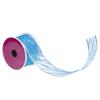 JAM PAPER Holiday Ribbon - 2 x 3 Yards - Blue Wave - Sold Individually view 2