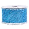 JAM PAPER Holiday Ribbon - 2 x 3 Yards - Blue Wave - Sold Individually view 3