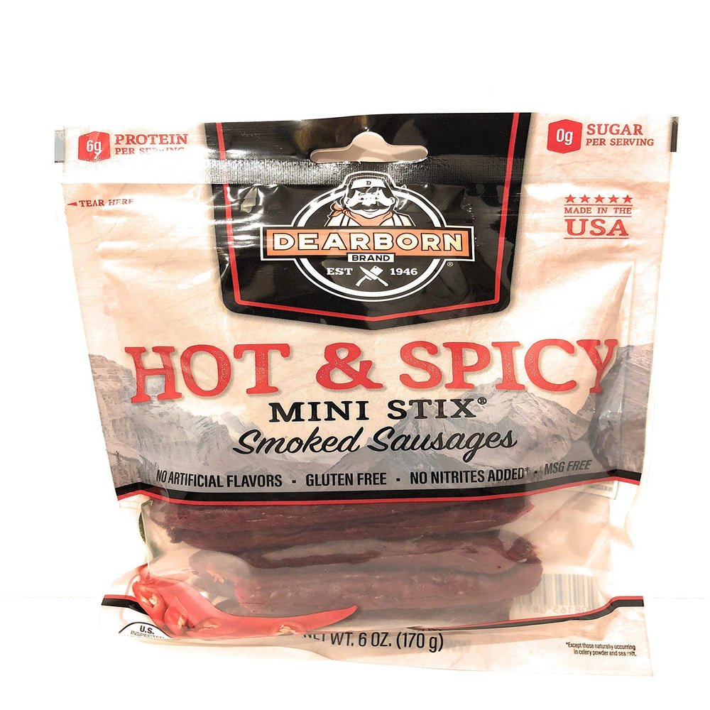 Dearborn Brand - Hot & Spicy Mini Sticks - 6 oz. - (1 pack)