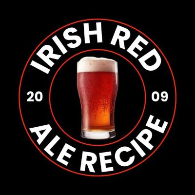 Irish RED ALE Home Brew Beer Recipe - 5 Gallon Beer Making Kit - Make Beer at Home Great DIY Gift