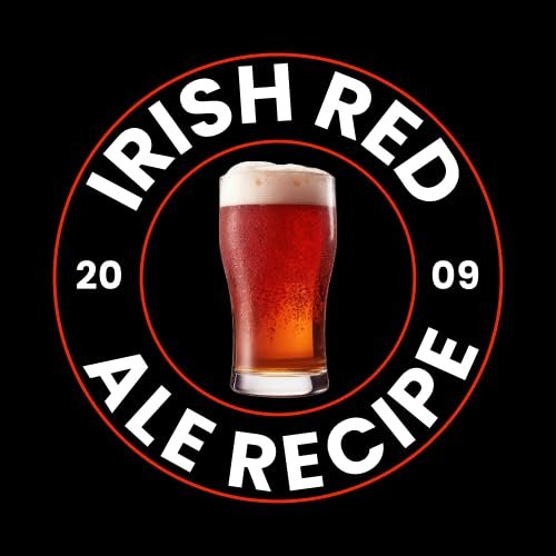 Irish RED ALE Home Brew Beer Recipe - 5 Gallon Beer Making Kit - Make Beer at Home Great DIY Gift