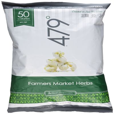 479 Degrees Popcorn, Farmers Market Herbs, 4 Ounce