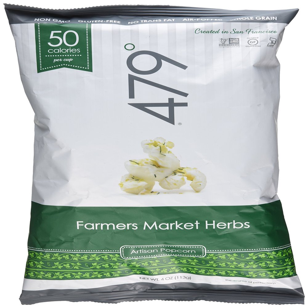 479 Degrees Popcorn, Farmers Market Herbs, 4 Ounce
