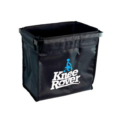 KneeRover Deluxe Knee Scooter Basket Accessory with Large Capacity - Knee Rover Basket Attachment Includes Universal Bracket Mount - Fits Most Knee Scooter Walker Models