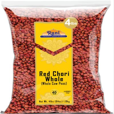 Rani Red Chori Whole (Adzuki Beans) 64oz (4lbs) 1.81kg Bulk ~ All Natural | Vegan | Gluten Friendly | NON-GMO | Kosher | India Origin