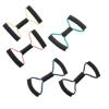 CanDo Tubing BowTie Exerciser - 3 piece set 14", 22", 30" HEAVY BLUE view 1