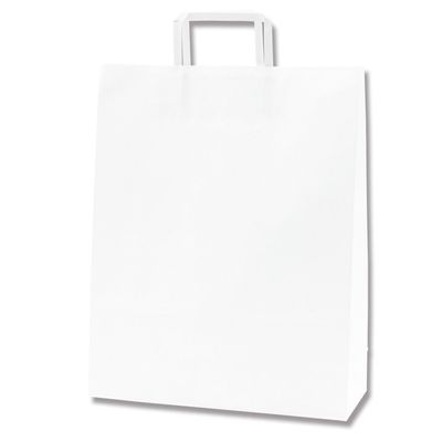 Shimojima Heiko H25CB Handbag, Paper Bag, Flat Handles, 2 Years, Silo, 12.6 x 4.5 x 15.7 inches (32 x 11.5 x 40 cm), 50 Sheets