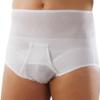 ORIONE Inguinal Hernia Brief Mesh Slip for Post-Operative Ref.304 White Size 6 96-100 cm. (inch. 37.5"-39.5") view 1