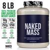 NAKED Mass - Natural Weight Gainer Protein Powder - 8 LB Bulk, GMO Free, Gluten Free & Soy Free. No Artificial Ingredients - 1,250 Calories per Serving view 3